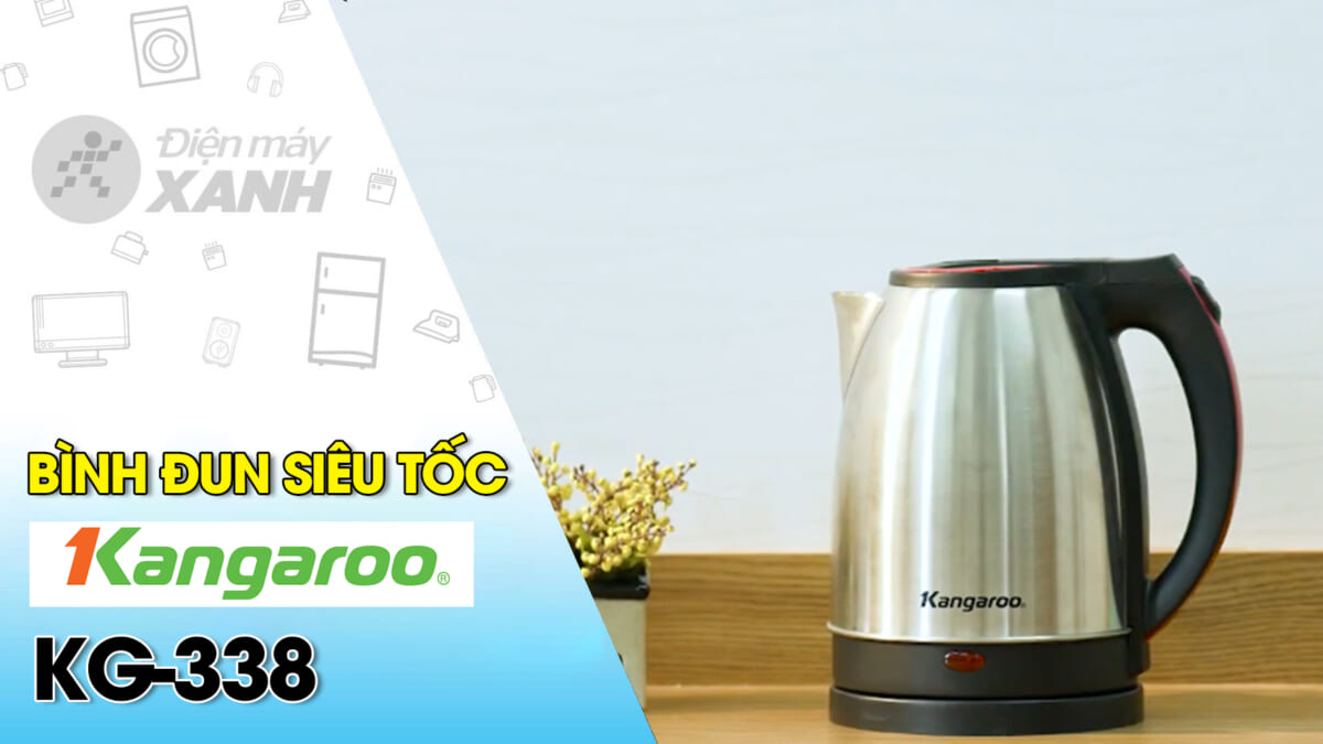 Bình siêu tốc Kangaroo 1.8 lít KG-338