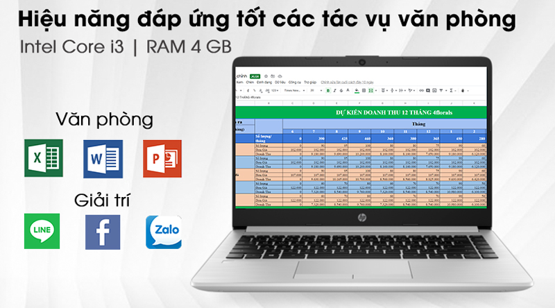 HP 348 G7 i3 8130U/4GB/512GB/Win10 (1A0Z1PA) - Cấu hình