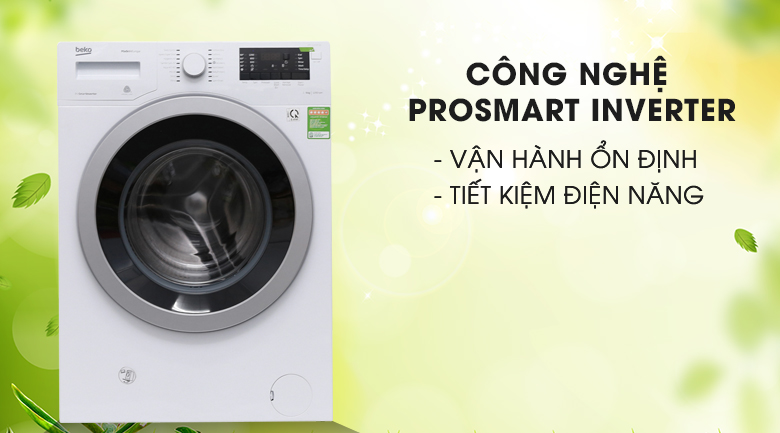 Công nghệ Prosmart Inverter - Máy giặt Beko inverter 9 kg WMY 91283 PTLB2