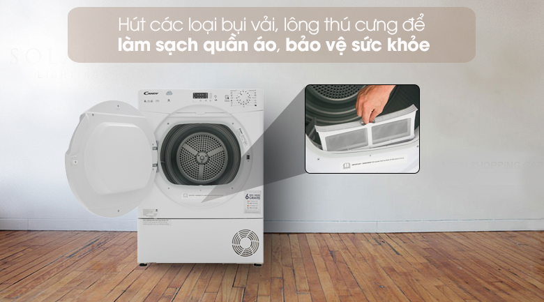 Làm sạch quần áo. bảo vệ sức khỏe