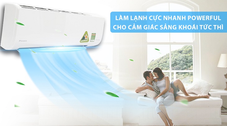 Chức năng Powerful – Điều hòa Daikin