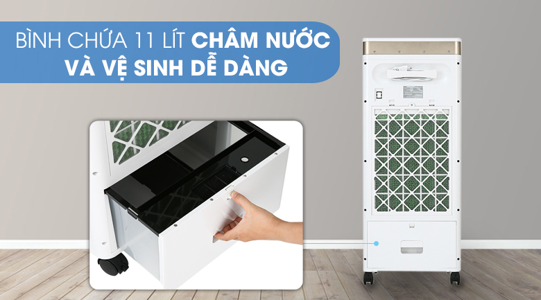 Quạt điều hòa Delites FLS-L20KG - Bình chứa dung tích lớn