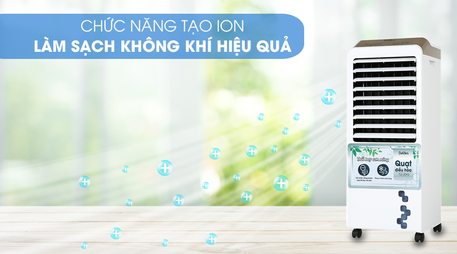 Quạt điều hòa Delites FLS-L20KG - Chức năng tạo ion