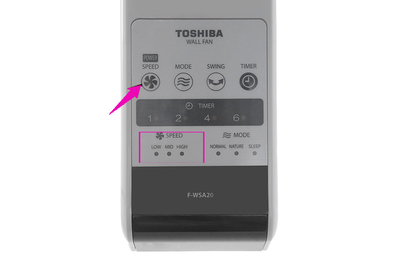 Quạt treo Toshiba F-WSA20(H)VN-3