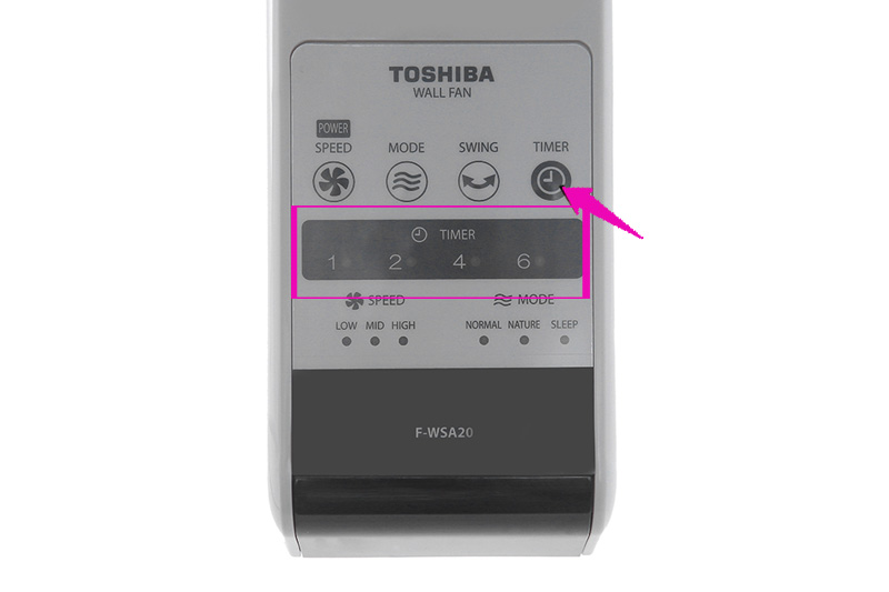 Quạt treo Toshiba F-WSA20(H)VN-5